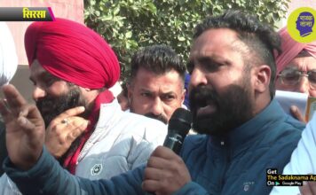 ‘दुष्यंत चौटाला का भी बाईकाट करो, उसके भी दारू के ठेके खुले हैं’ सरपंच भी इस्तीफा दें!