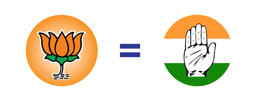 BJP, Congress