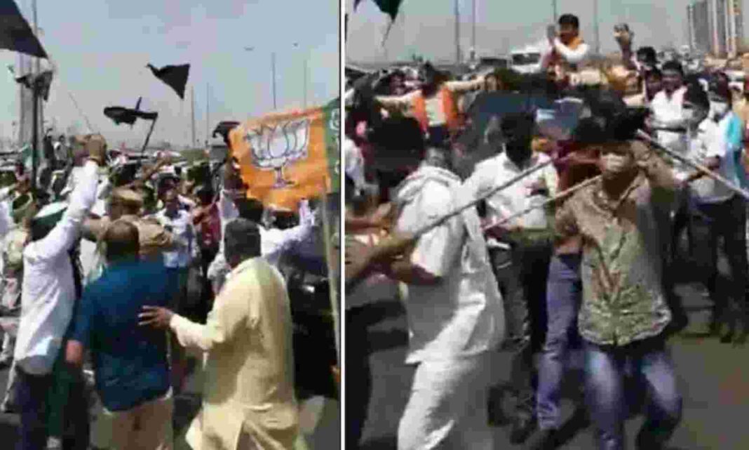Farmer Protest Gazipur Border