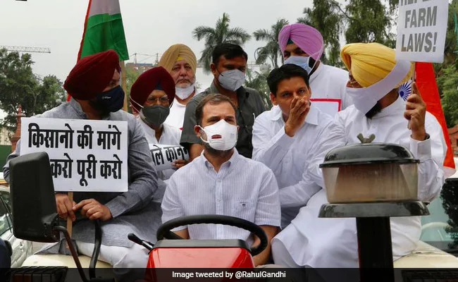 Farmer Protest Rahul Gandhi