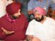पंजाब कांग्रेस के अध्यक्ष पद की ताजपोशी से पहले नवजोत सिंह सिद्धू और अमरिंदर सिंह की मुलाकात, दूर हुए सारे गिले शिकवे। Navjot Singh Sidhu