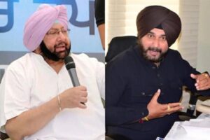 Amarinder Singh, Sidhu 