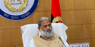 Anil Vij Ordered Police Suspended