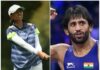 Aditi Ashok misses golf Medal Bajrang Punia Bronze Today