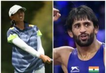 Aditi Ashok misses golf Medal Bajrang Punia Bronze Today