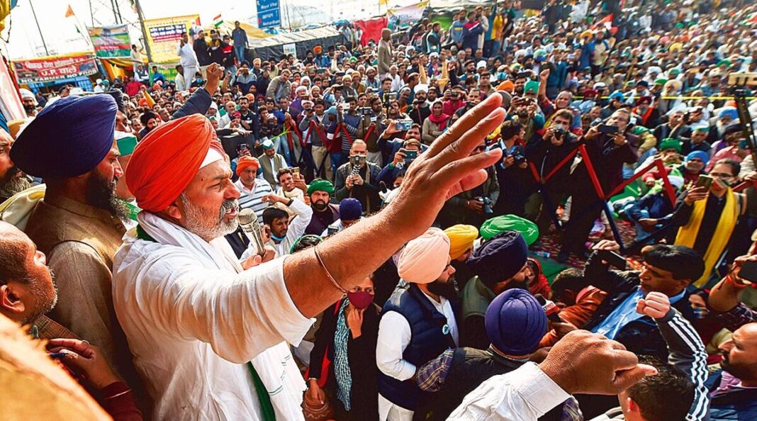 Rakesh Tikait Farmer Protest