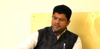 Haryana Deputy Chief Minister Dushyant Chautala