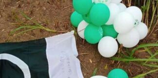 Punjab Hoshiarpur Pakistan Flag Fell Balloons