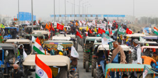 Independence Day Farmer Tractor Parade Participate