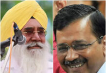 Jathedar Sewa Singh meet CM Arvind Kejriwal