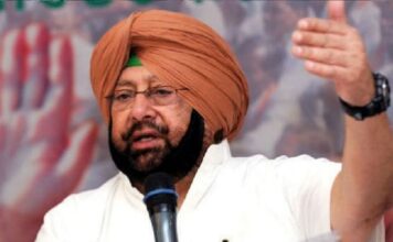 Punjab CM Amarinder Singh