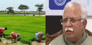 CM Manohar Lal Khattar Announcement Agriculture