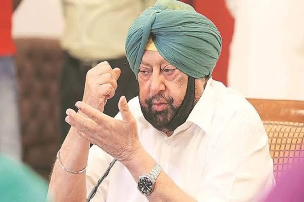 Punjab CM Amarinder Singh