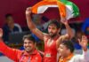 Bajrang Punia wrestling mat of Tokyo Olympics Won Medal India