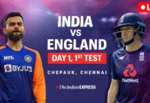 India & England Match