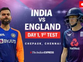 India & England Match