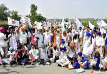 Sugarcane Farmer Protest