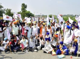 Sugarcane Farmer Protest