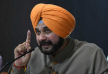 Punjab Congress President Navjot Singh Sidhu