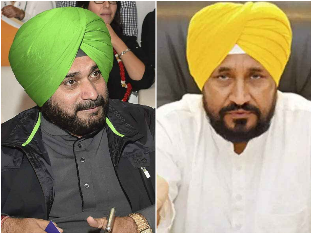 CM Channi, Navjot Singh Sidhu