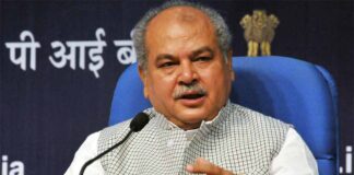 Union Agriculture Minister Narendra Singh Tomar