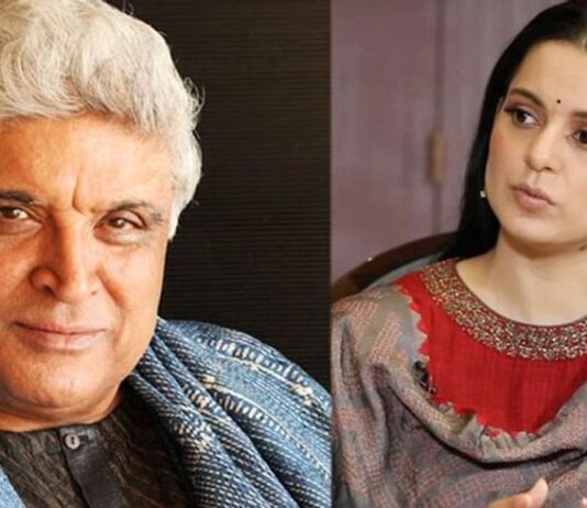 Actress Kangana Ranaut & Javed Akhtar