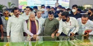 Haryana CM Manohar Lal Khattar & Union Minister Nitin Gadkari