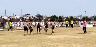 Farmer Protest Kabaddi Organized