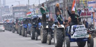 Farmer Agriculture Tractor Rally