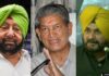 Punjab CM Amarinder Singh & Harish Rawat