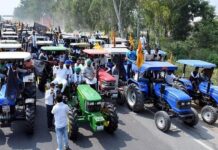 Farmer Protest Tractor Purchase