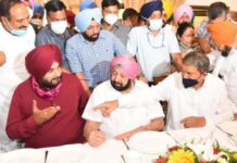 CM Amarinder Singh & Navjot Singh Sidhu & Trivendra Singh Rawat