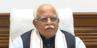 Haryana CM Manohar Lal Khattar