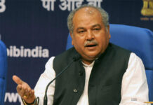 Union Agriculture Minister Narendra Singh Tomar