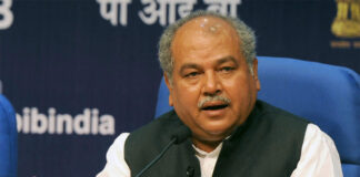 Union Agriculture Minister Narendra Singh Tomar