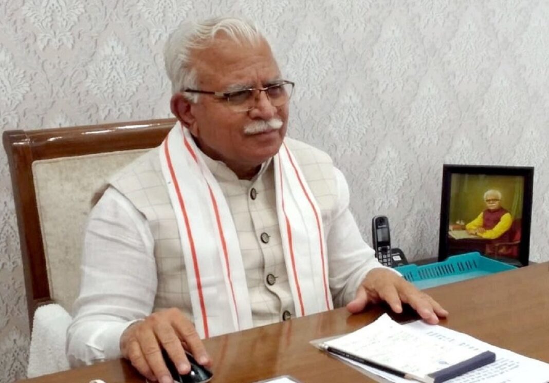 CM Manohar Lal Khattar