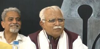 CM Manohar Lal Khattar