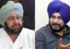 Navjot Singh Sidhu & Captain Amarinder Singh