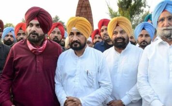 Charanjit Singh Channi & Navjot Singh Sidhu