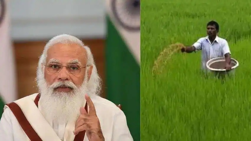 PM Narendra Modi & Farmer PM Narendra Modi & Farmer