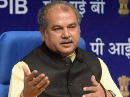 Union Agriculture Minister Narendra Singh Tomar