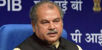 Union Agriculture Minister Narendra Singh Tomar