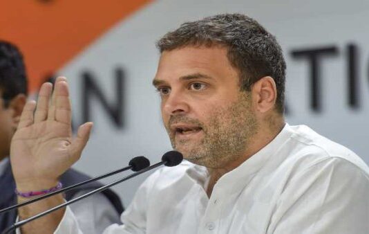 Congress leader Rahul Gandhi