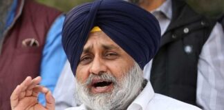 hiromani Akali Dal Leader Sukhbir Badal