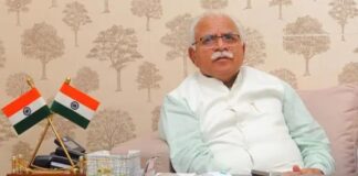 Haryana CM Manohar Lal Khattar