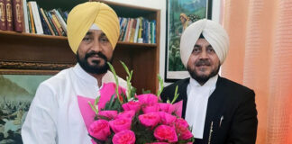 Punjab CM Charanjit Singh Channi & APS Deol