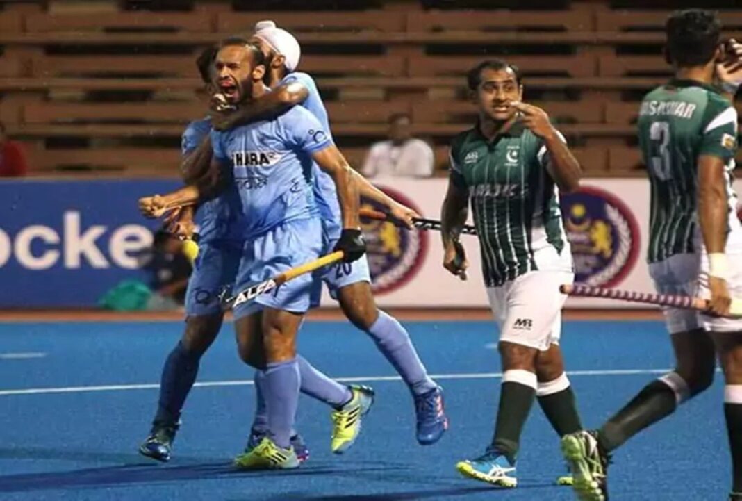 Indian vs Pakistan Hockey Team