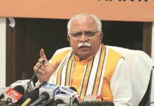 Haryana CM Manohar Lal Khattar