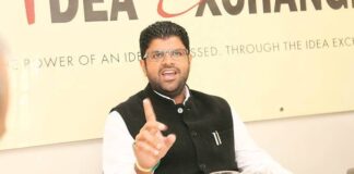 Haryana Deputy Chief Minister Dushyant Chautala