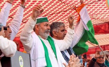 किसान नेता राकेश टिकैत थोड़ी देर में प्रेस कॉफ्रेंस करेंगे Rakesh Tikait